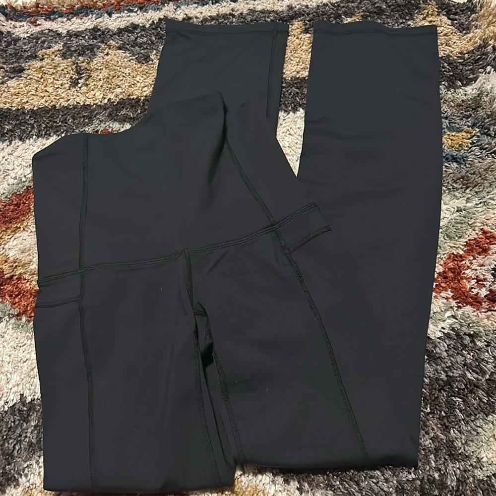 Athleta Womens Maternity Straight Up Pant Size XS Black Pull On Stretch